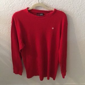 Red South Pole sweater